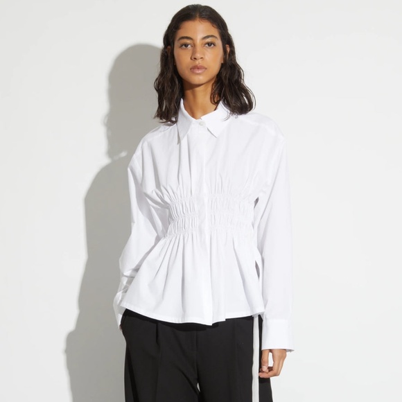 Saint Art Tops - Saint Art Yvonne ruched tie blouse XS